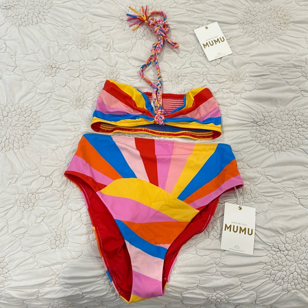 Show Me Your Mumu Rainbow Key Bikini